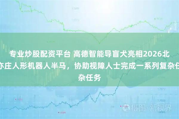 专业炒股配资平台 高德智能导盲犬亮相2026北京亦庄人形机器人半马，协助视障人士完成一系列复杂任务